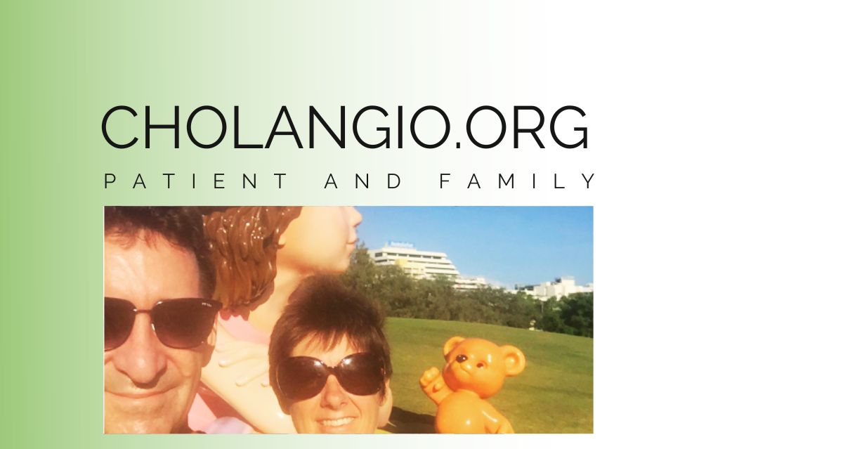 Steve Holmes cholangiocarcinoma survivor"